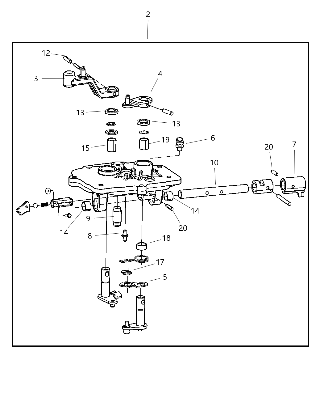 Mopar 5069190AA Pin-Shift Shaft