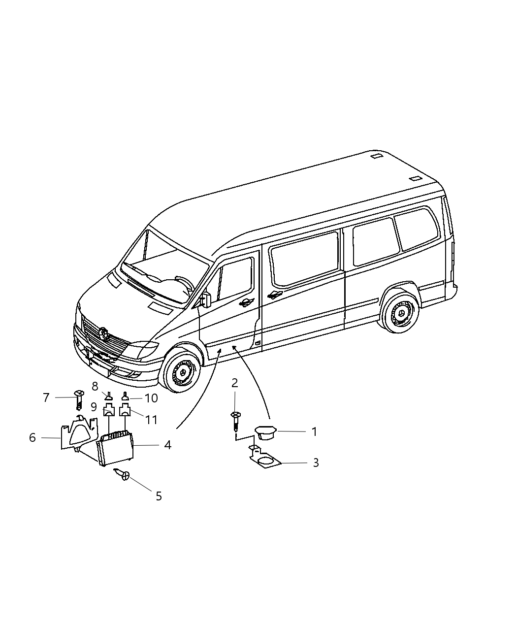 Mopar 5120838AA Connector