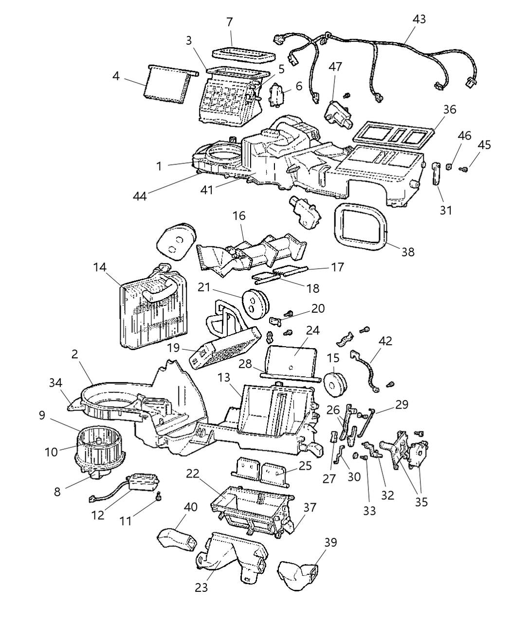 Mopar 5014883AA Seal Evaporator To Dash