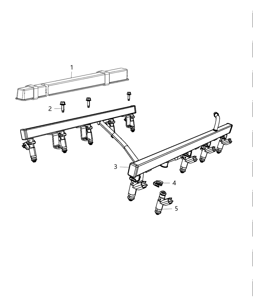 Mopar 5038755AA Cover-Fuel INJECTOR