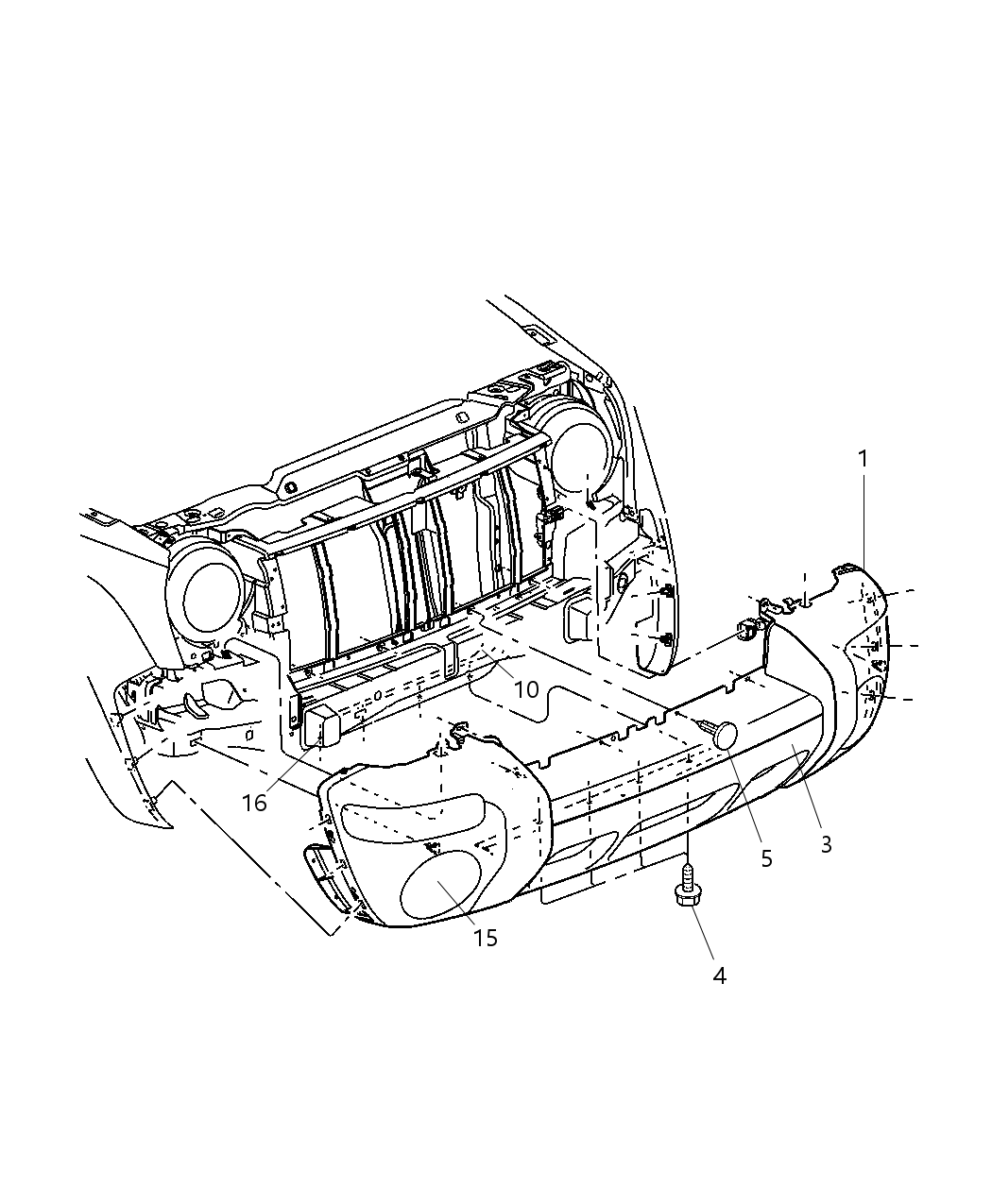 Mopar 55255994AB Bracket-License Plate