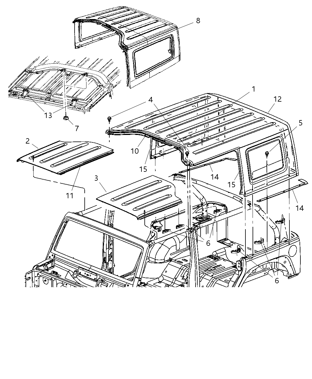 Mopar 68005014AA Seal-Enclosure To Body