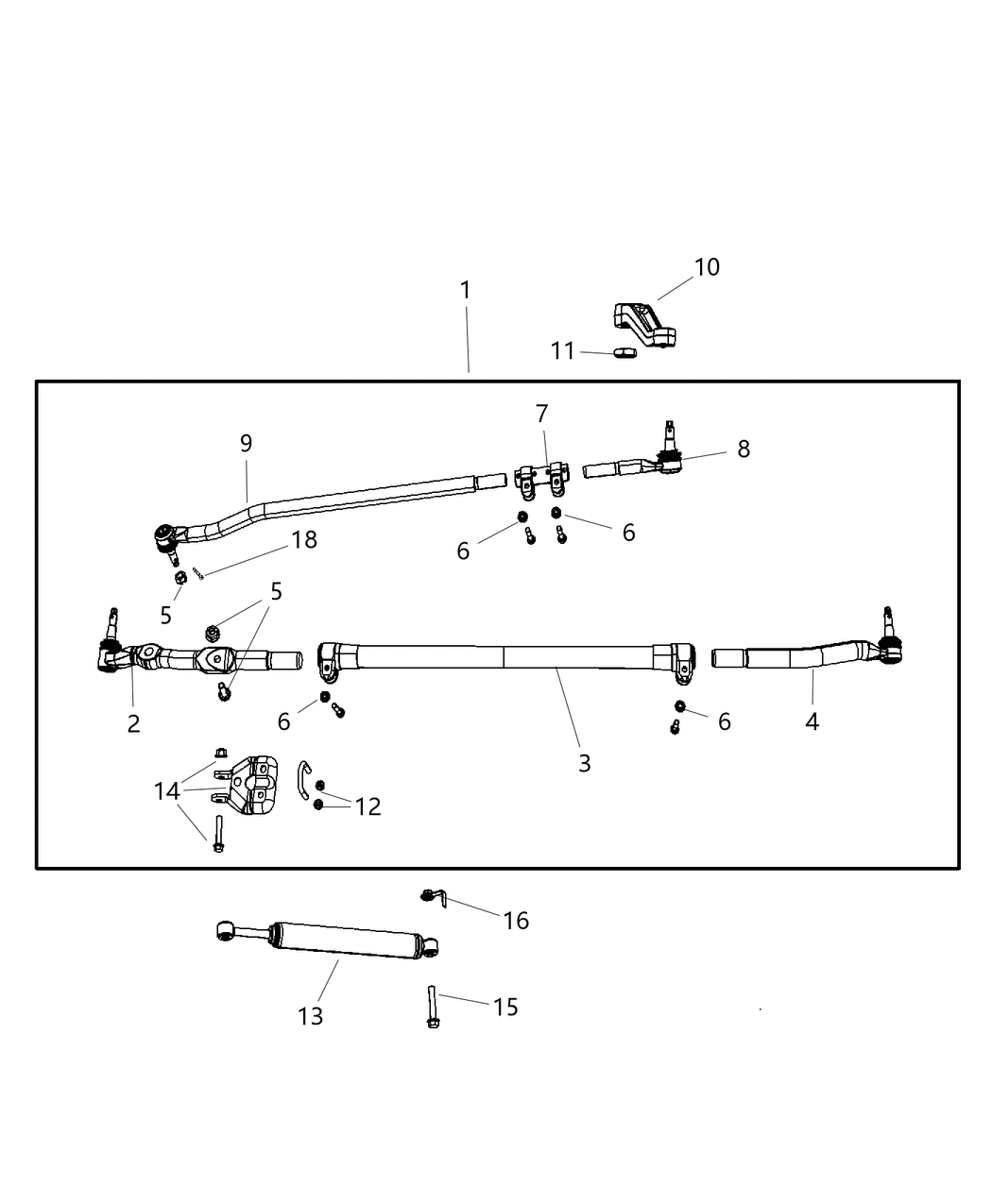 Mopar 2AMTR821AA Outer-Steering