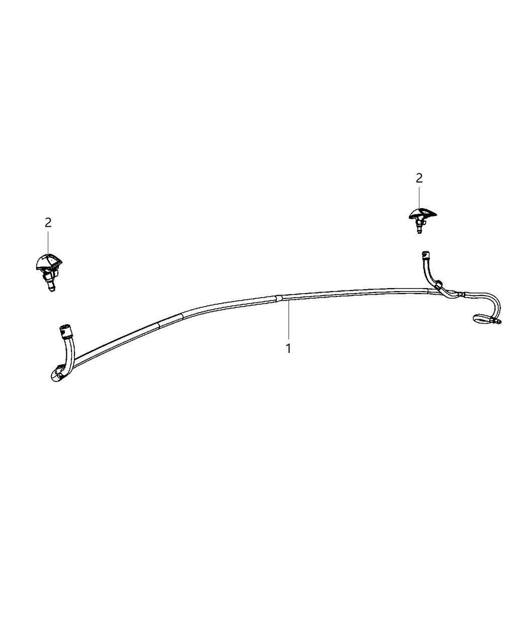 Mopar 5XJ17ZZZAB Nozzle-Washer