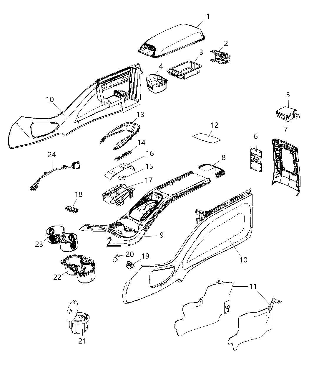 Mopar 68105573AA Plug-SHIFTER Over Ride