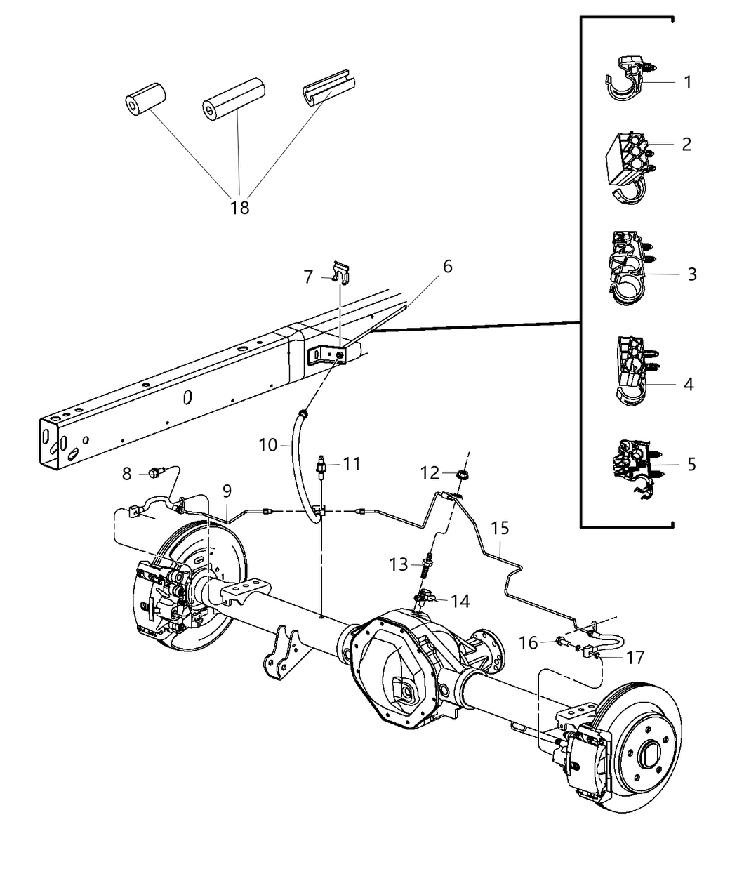 Mopar 6036754AA Stud-Double Ended