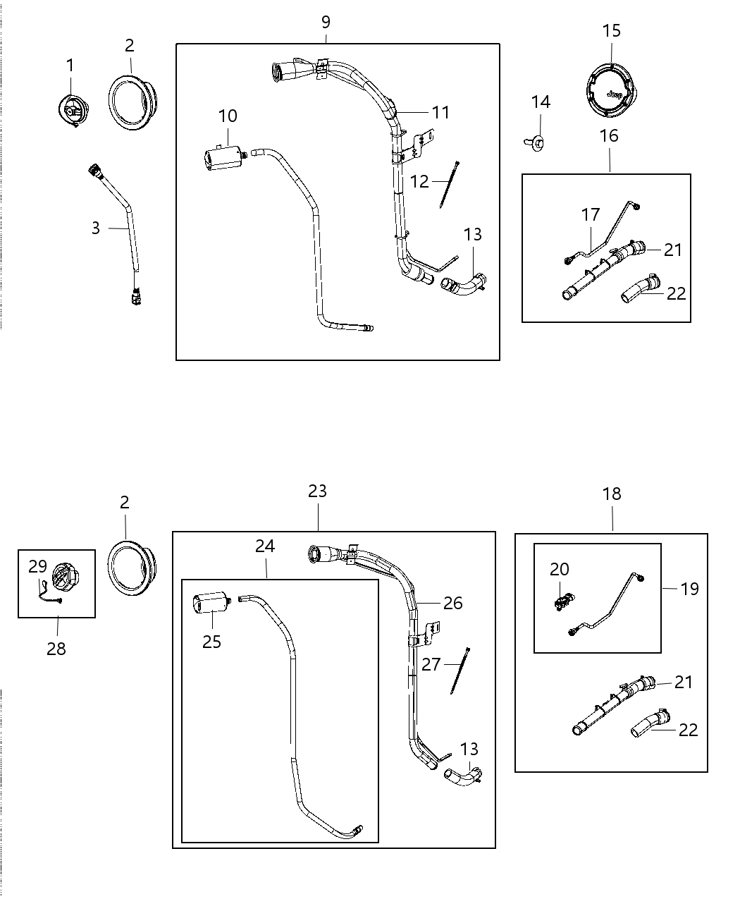 Mopar 5147097AG Tube-Fuel