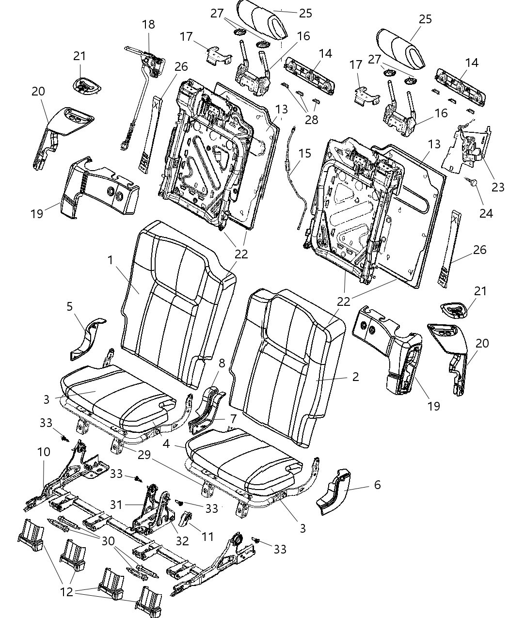 Mopar 1NT251DVAA FASTENER