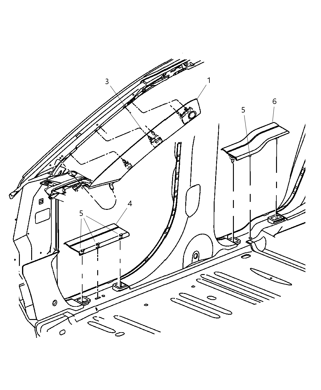 Mopar YY89TL2AA Panel-SCUFF