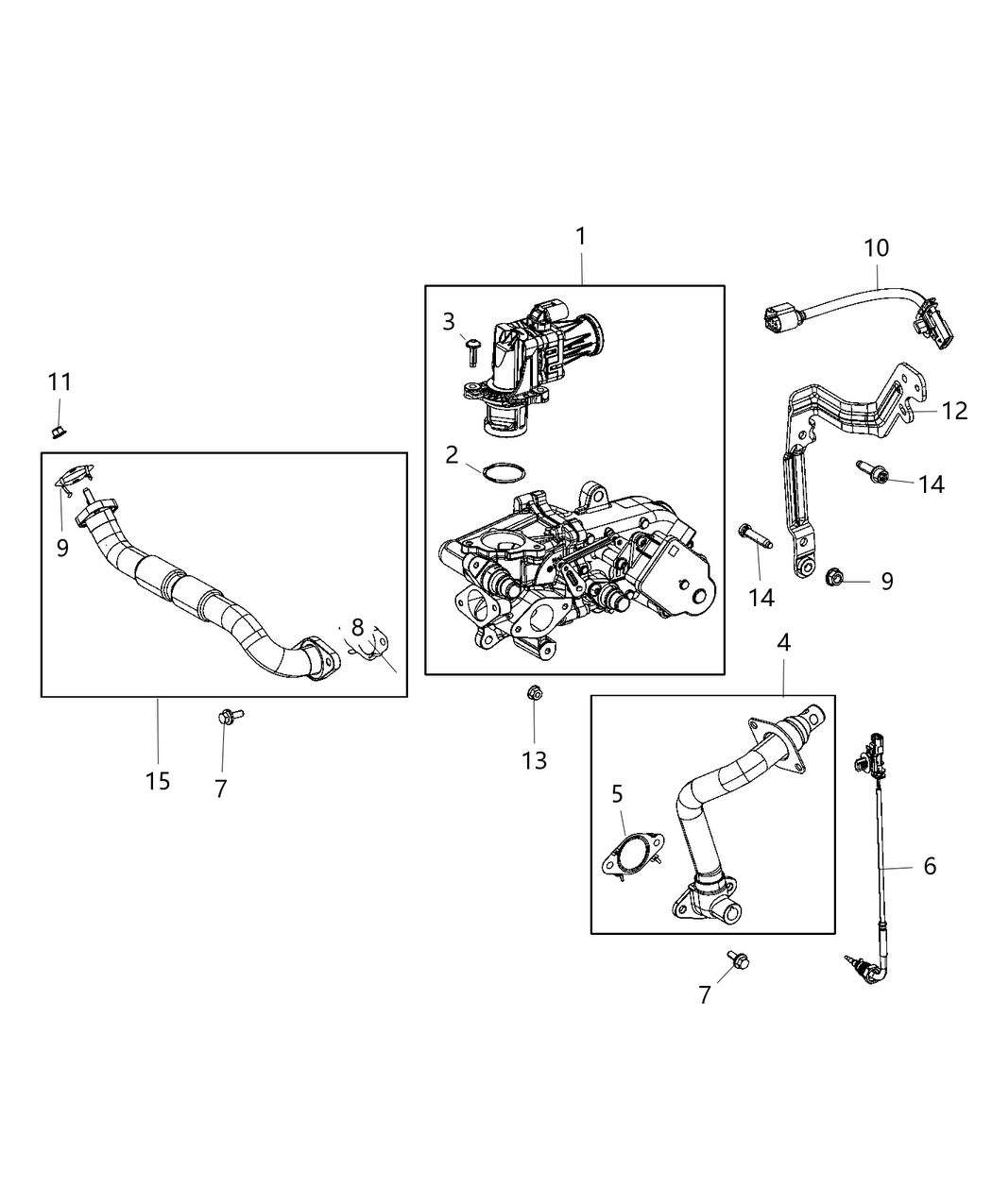 Mopar 68327951AA Egr Valve Gasket