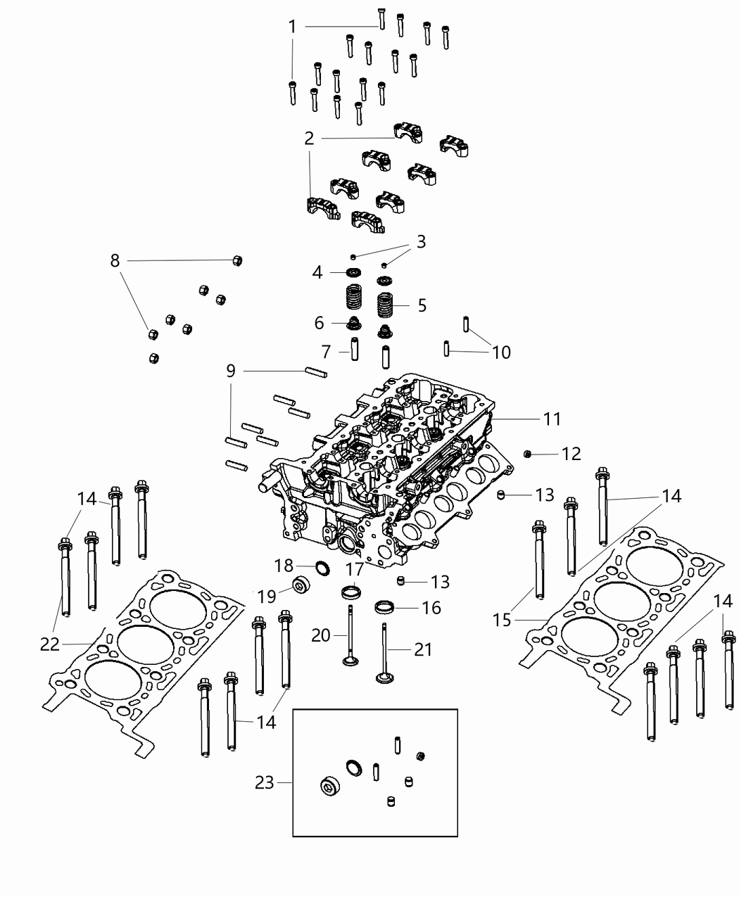 Mopar 68295813AA Seal-Valve Guide