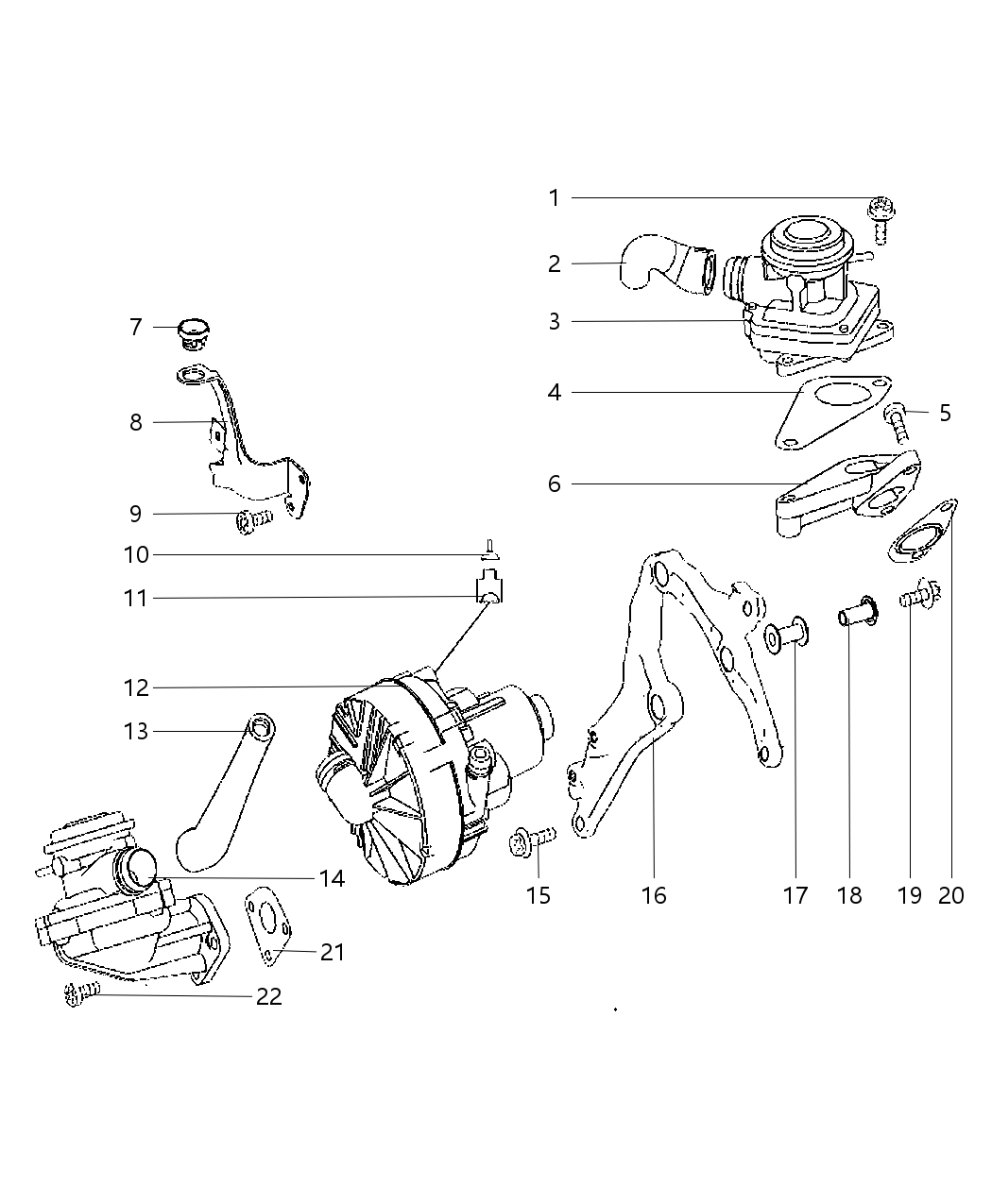 Mopar 68011787AA Valve