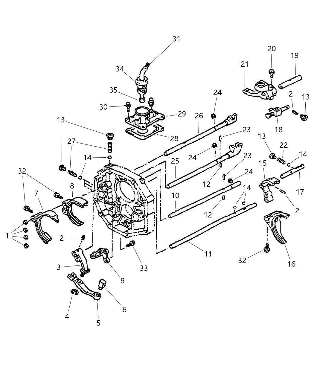 Mopar 4874286 Lever Gearshift