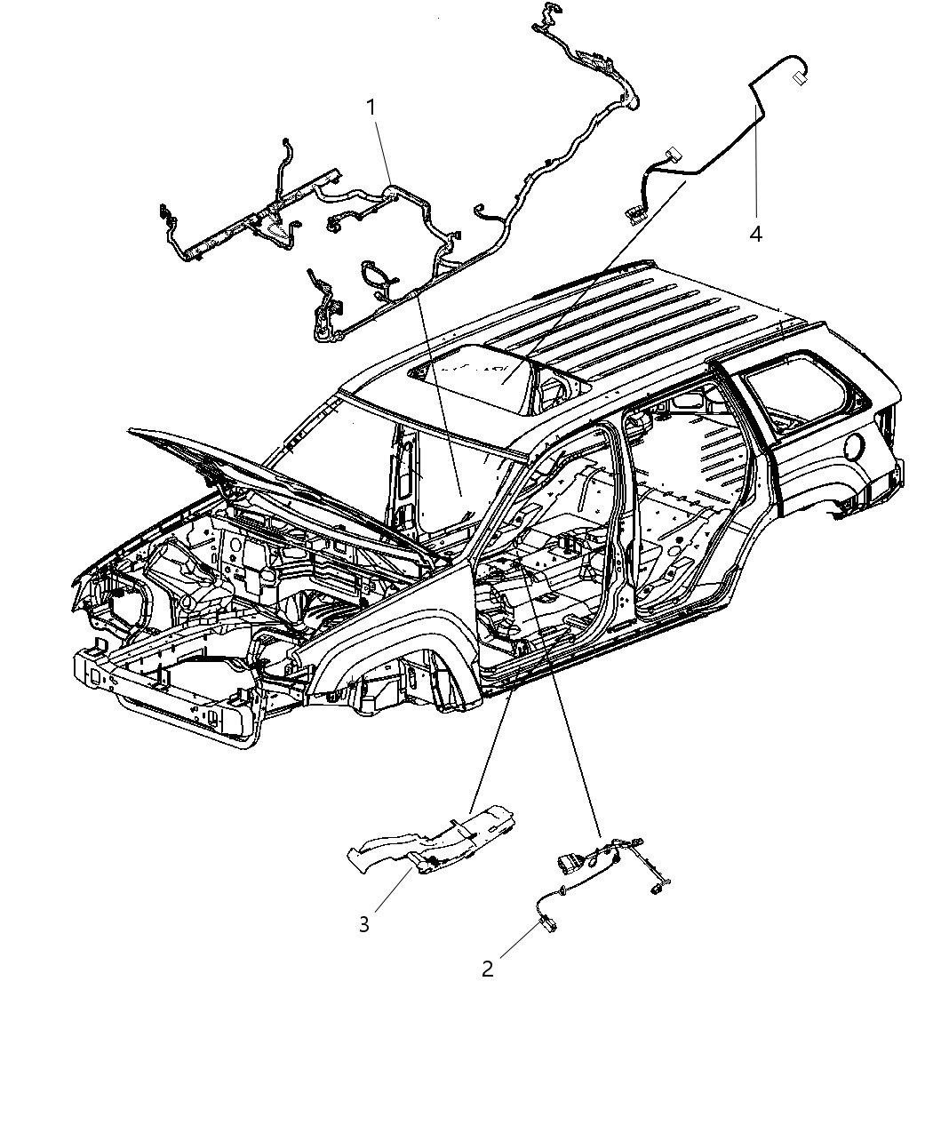 Mopar 68081266AE Wiring-Body