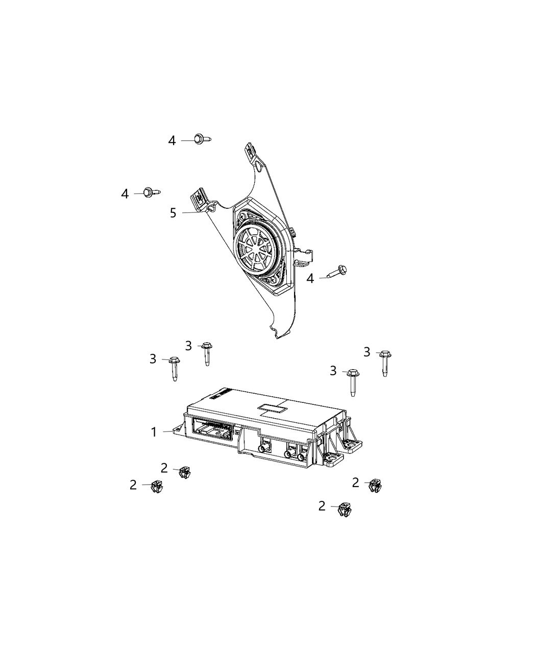 Mopar 68379837AB Module-TELEMATICS