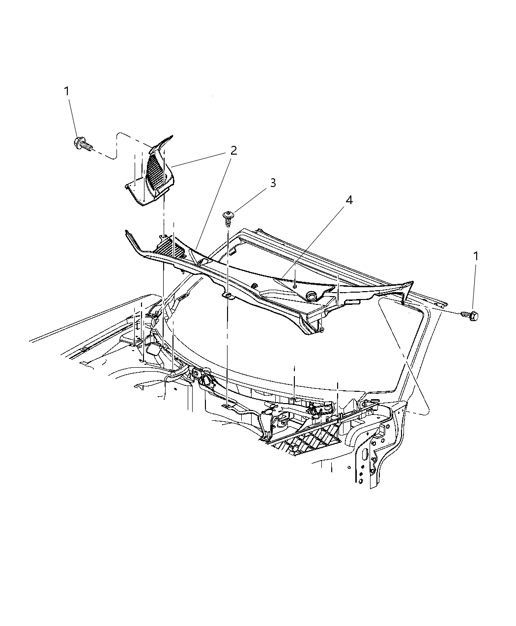 Mopar 5029425AA Insulator