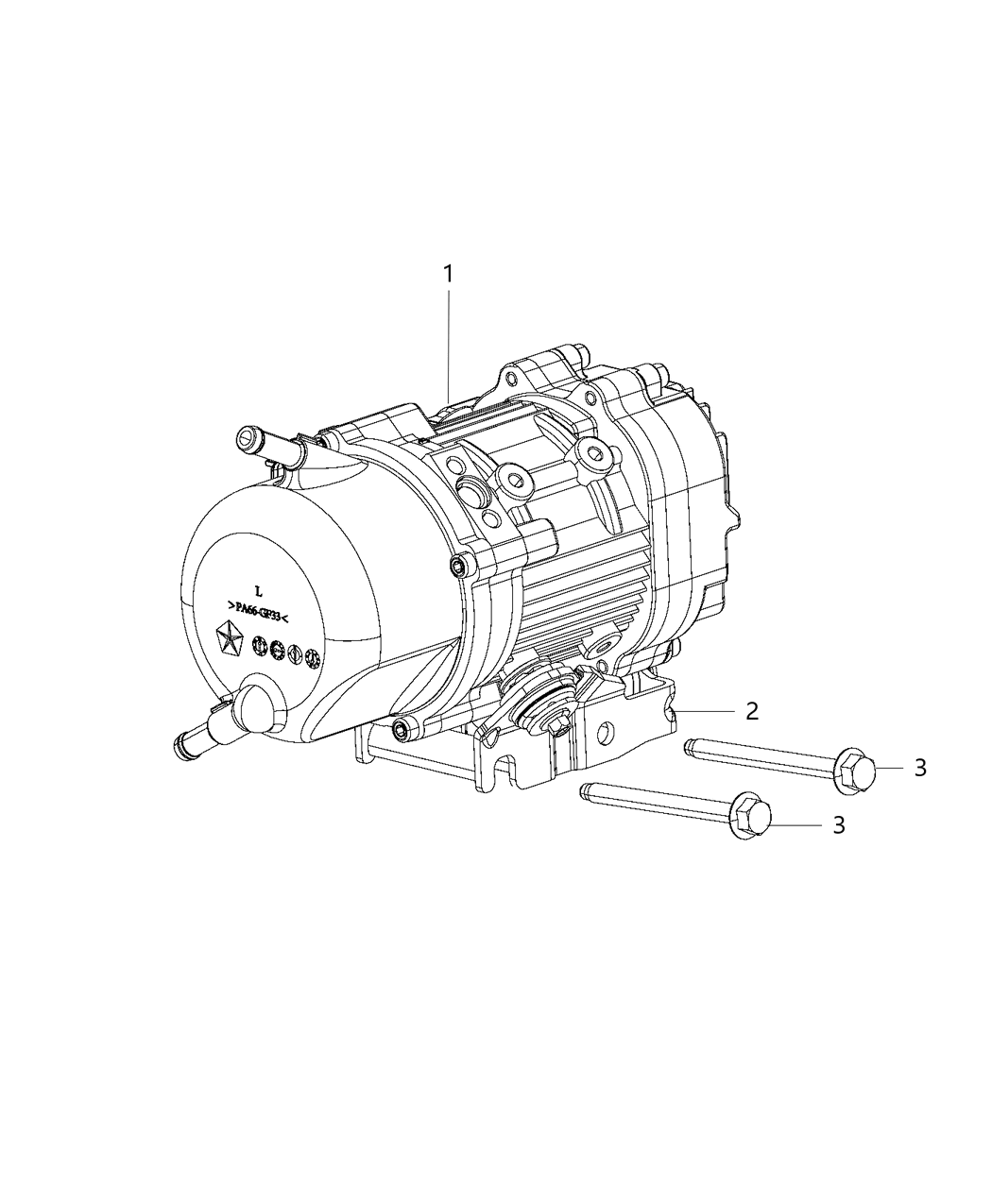 Mopar 68434555AD Pump-Power Steering