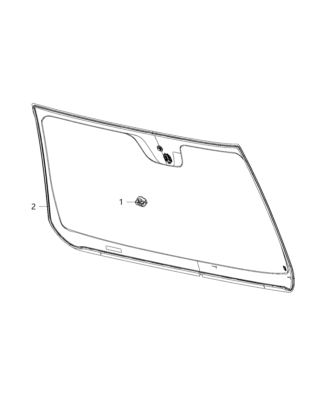 Mopar 68488349AA Gel Pack-Rain Sensor