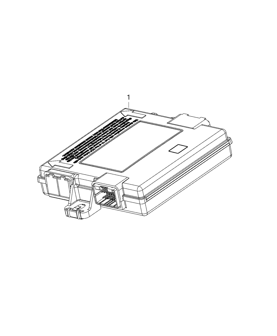 Mopar 68494979AA MODULE-TIRE PRESSURE MONITORING