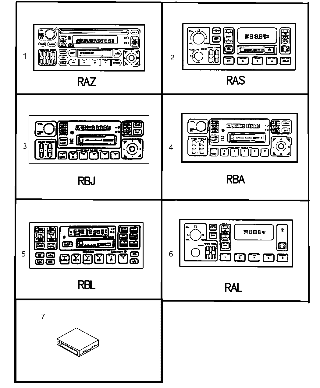 Mopar 4704393AD Radio-AM/FM Cassette With Cd Cont