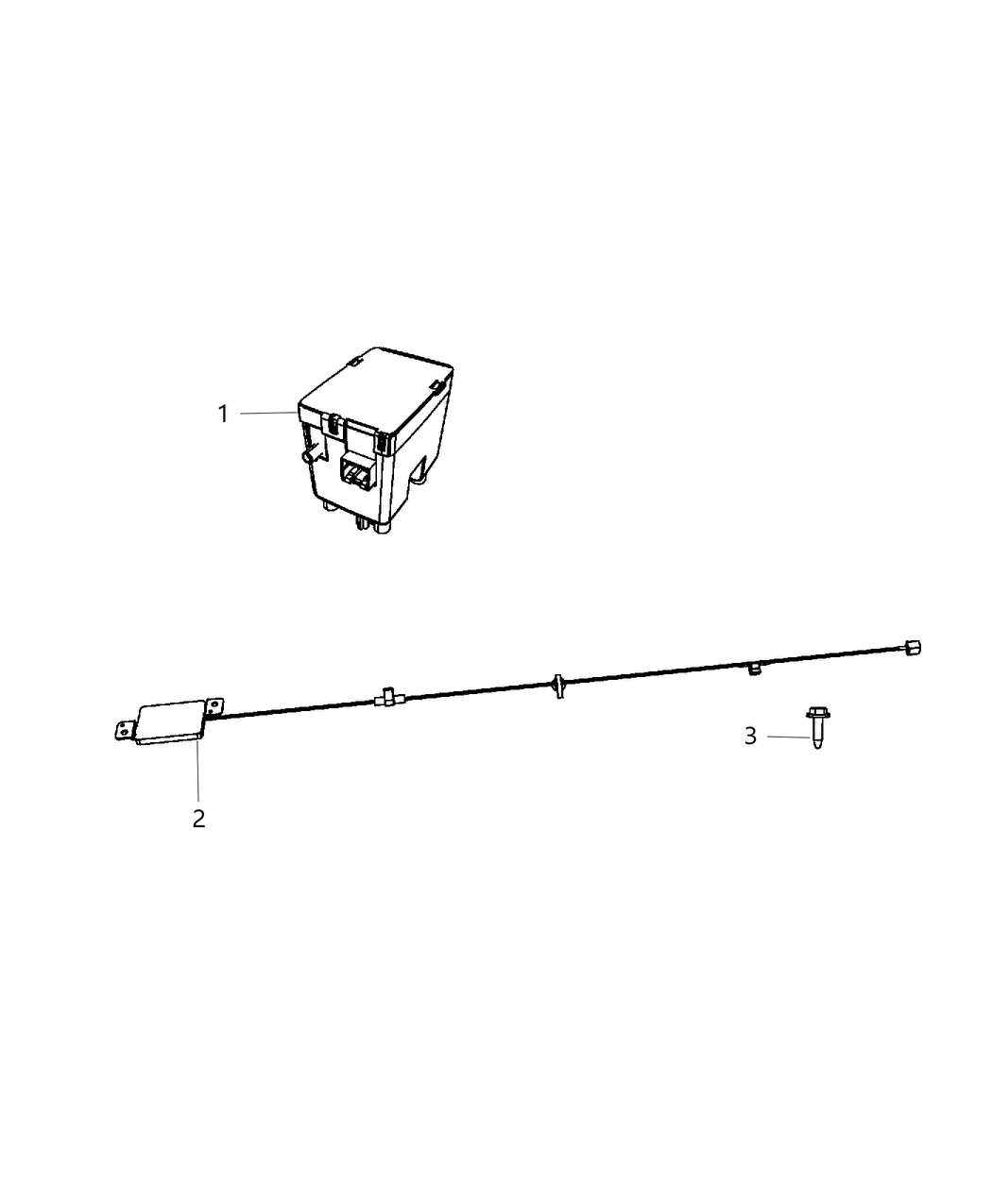 Mopar 68143495AD Receiver-Hub