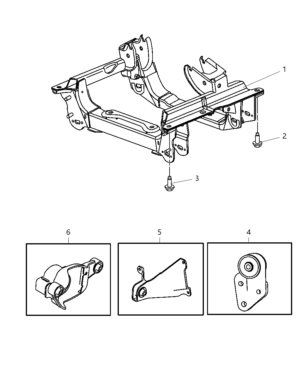 Mopar 6508813AA Bolt