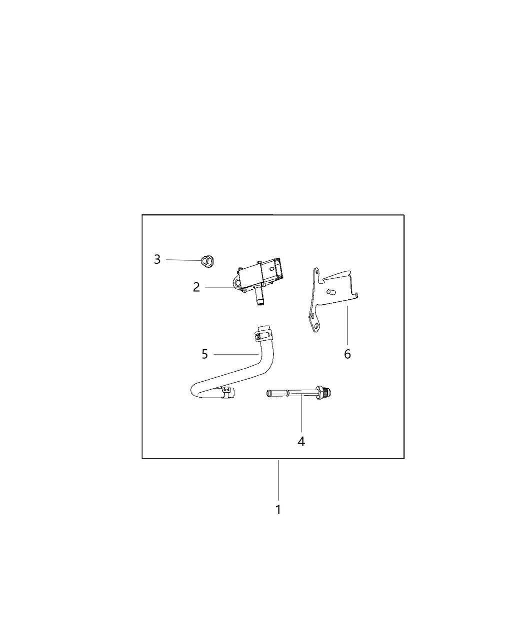 Mopar 5035219AB Sensor-Exhaust Back Pressure