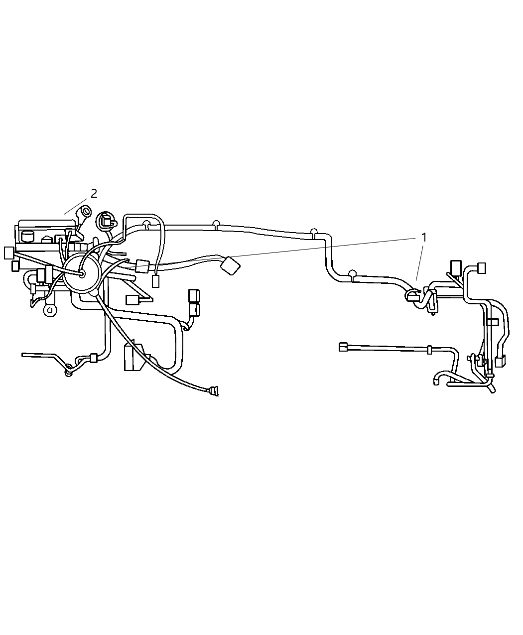 Mopar 4608767AD Wiring-HEADLAMP And Dash