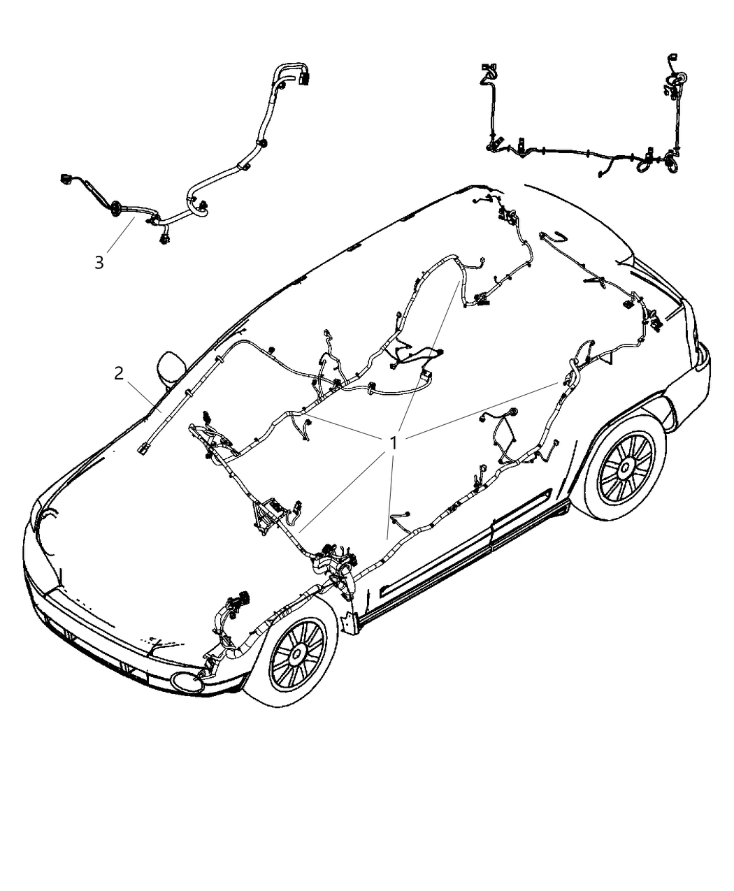 Mopar 68035524AA Wiring-Unified Body