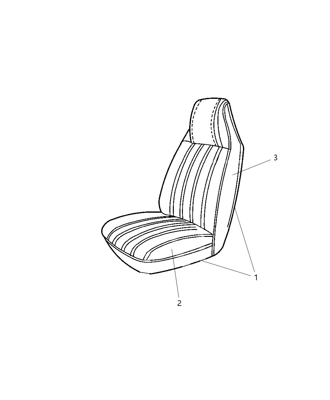 Mopar YC711DVAA Seat-Front