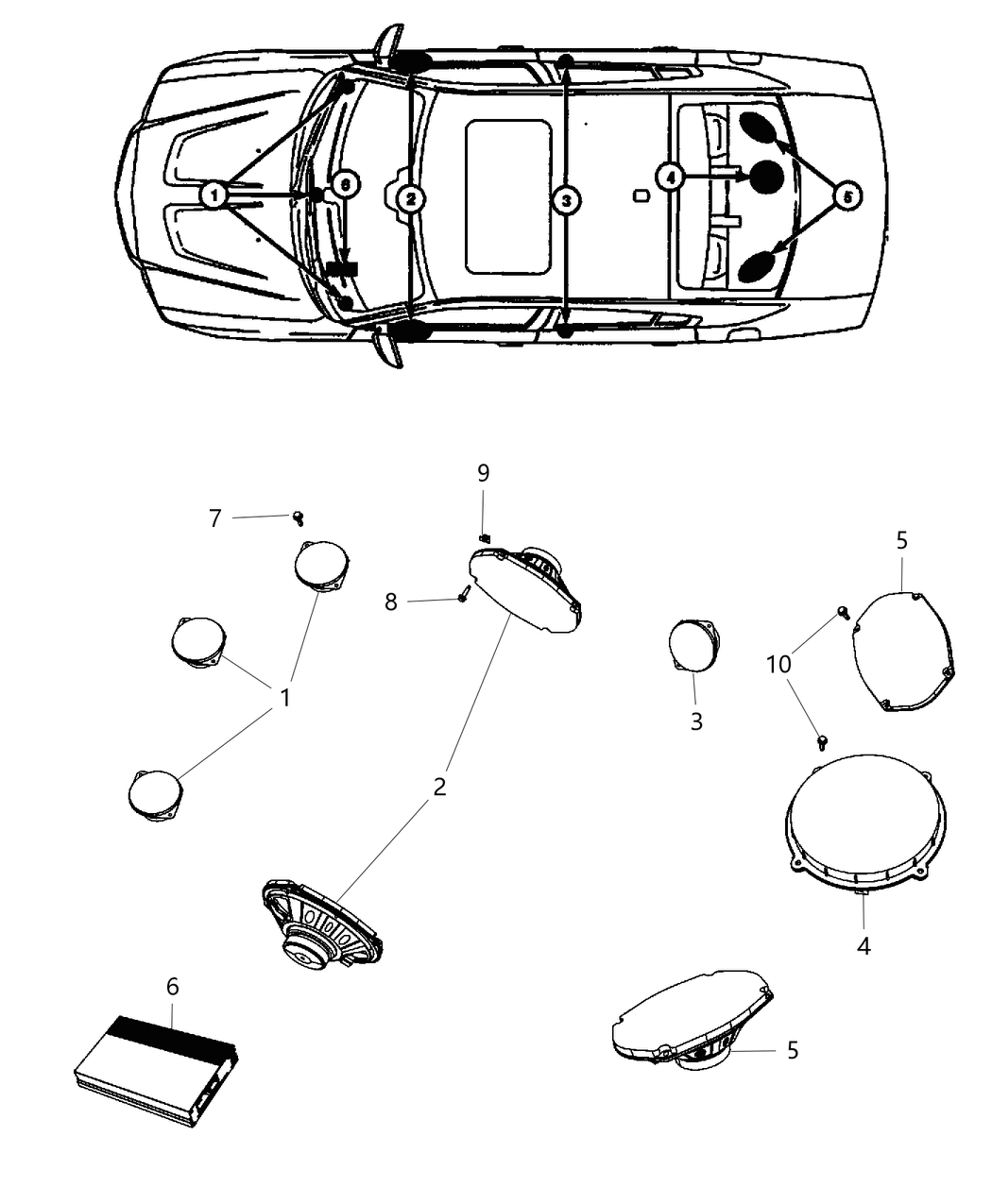 Mopar 5064981AL Amplifier