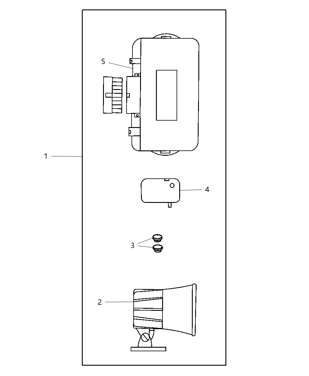 Mopar 82206639 Wiring Kit-Alarm With KEYLESS