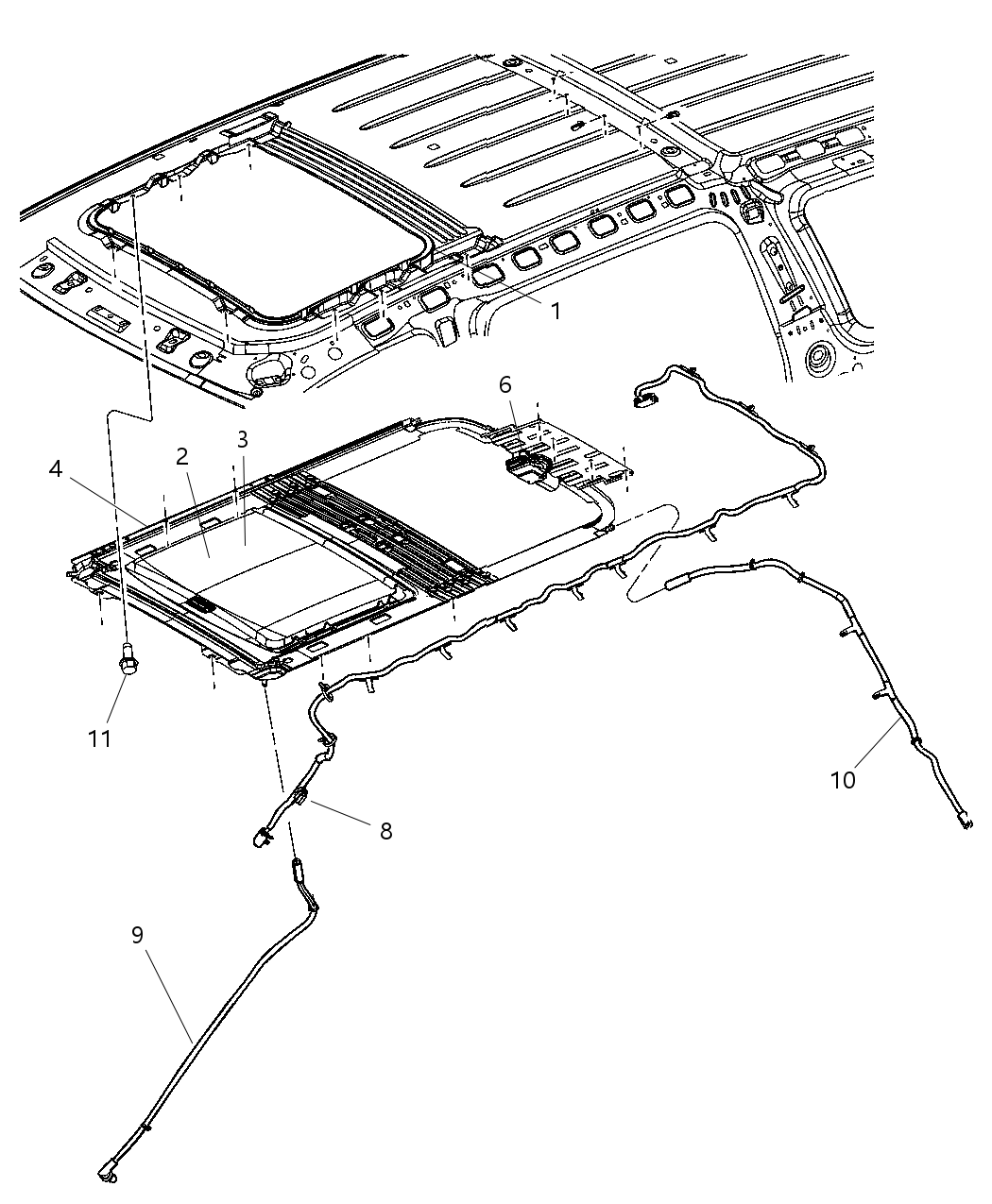 Mopar 5135010AB SUNROOF-SUNROOF