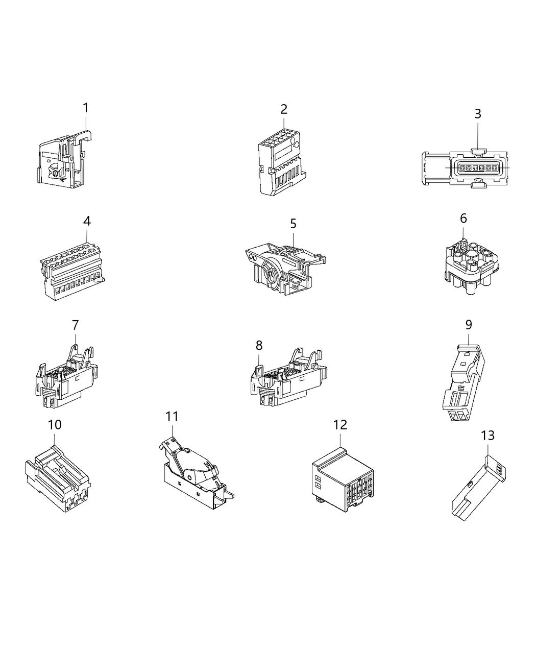 Mopar 68268752AA Connector-Electrical