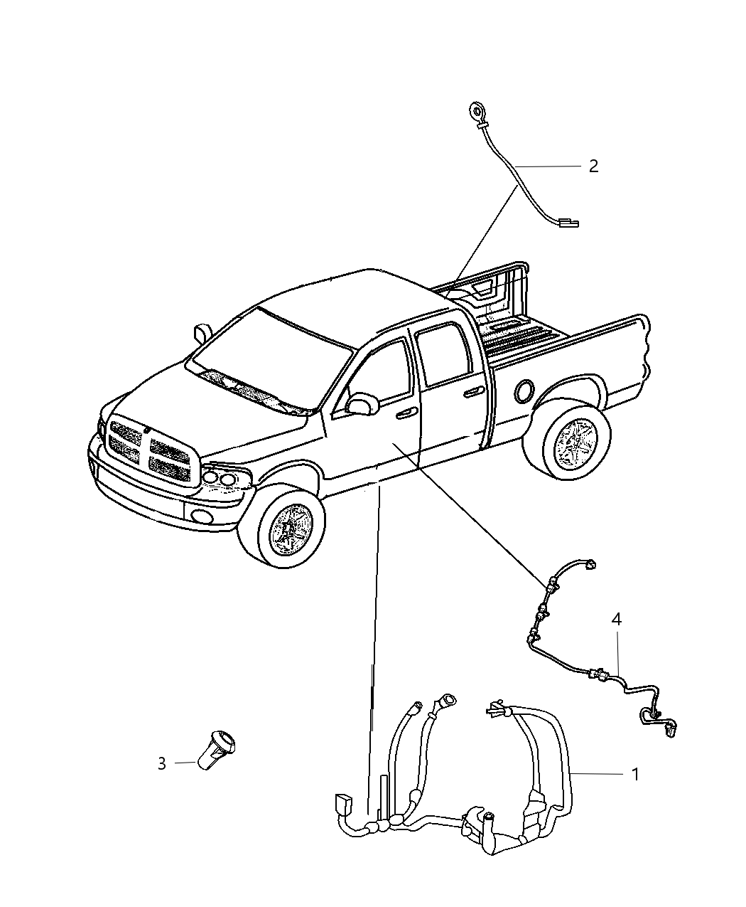 Mopar 68092502AE Wiring-Body