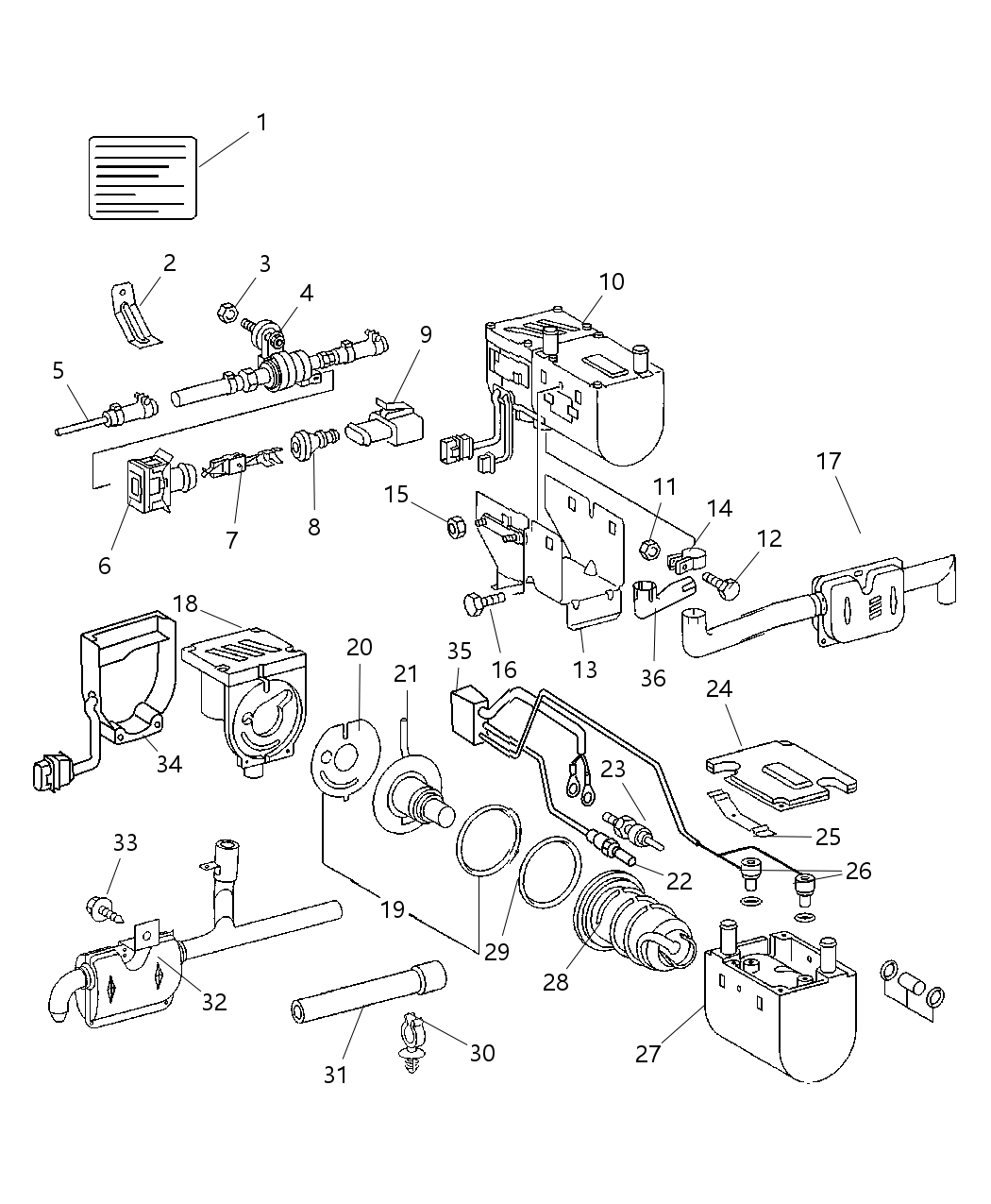 Mopar 5133318AA Tube-Heater Core