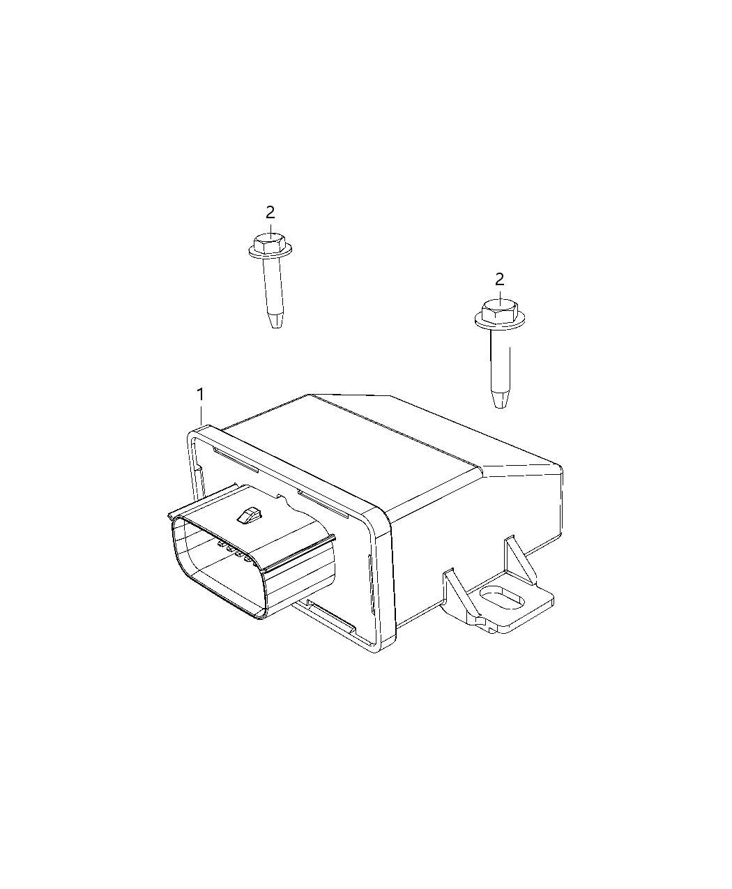 Mopar 68295920AC Module-HEADLAMP LEVELING