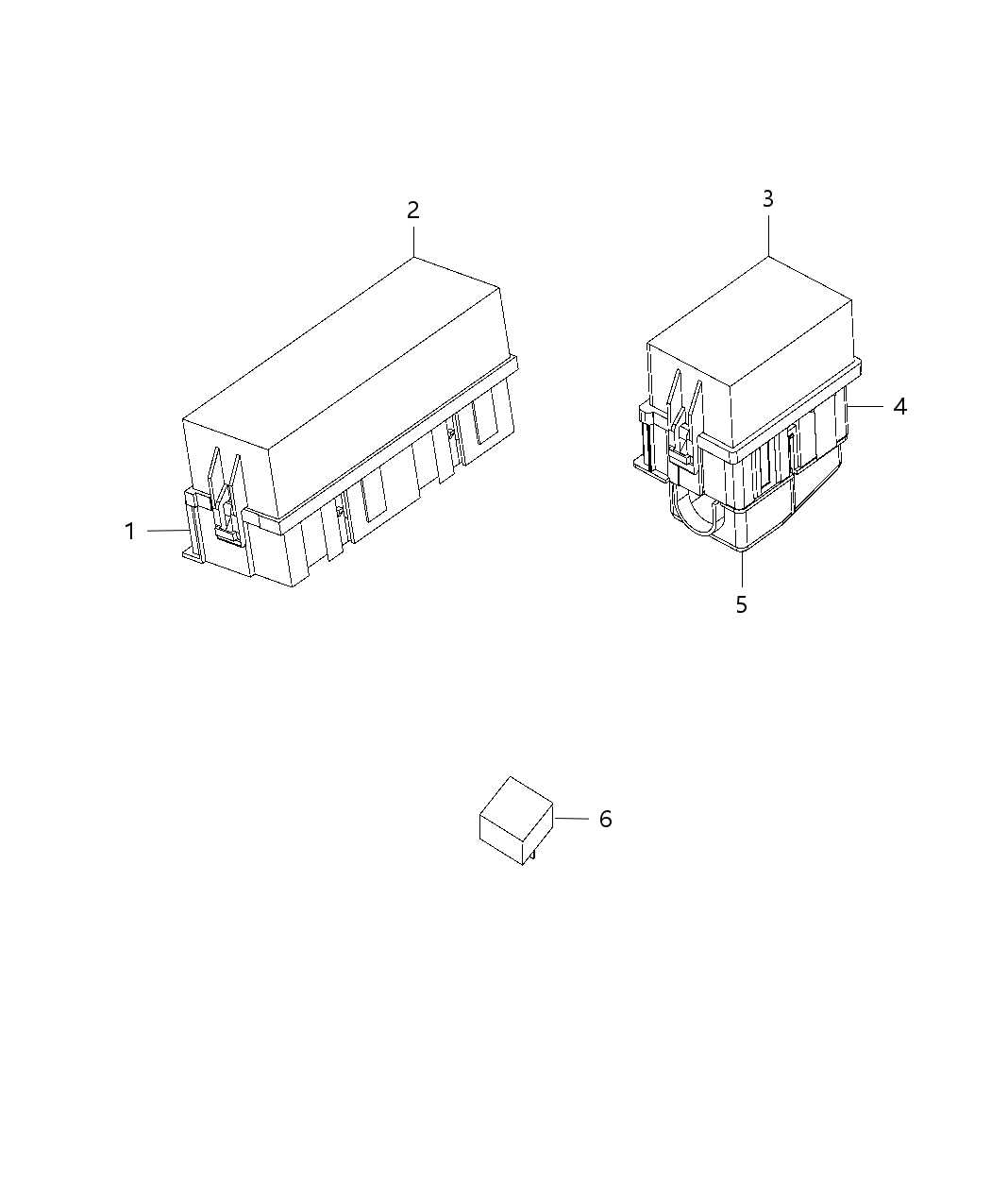 Mopar 68197366AA Cover-Power Distribution Center