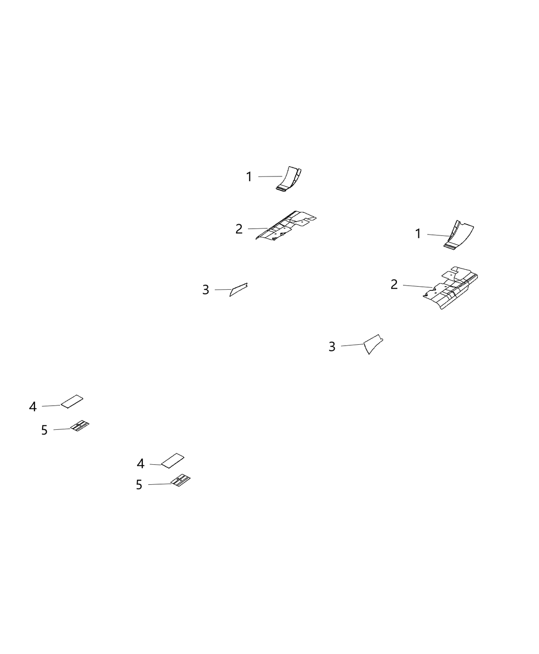 Mopar 5030489AB ISOLATOR-Foil Backed Seal