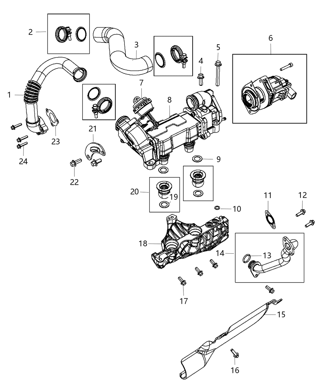 Mopar 68150072AA Gasket