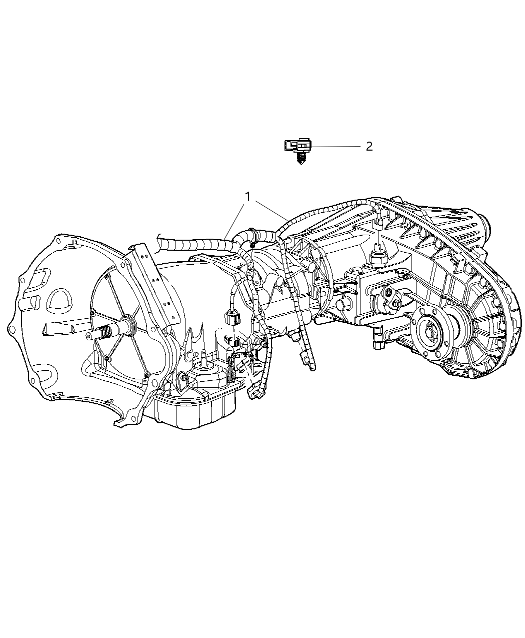 Mopar 68189245AB Wiring-Transmission