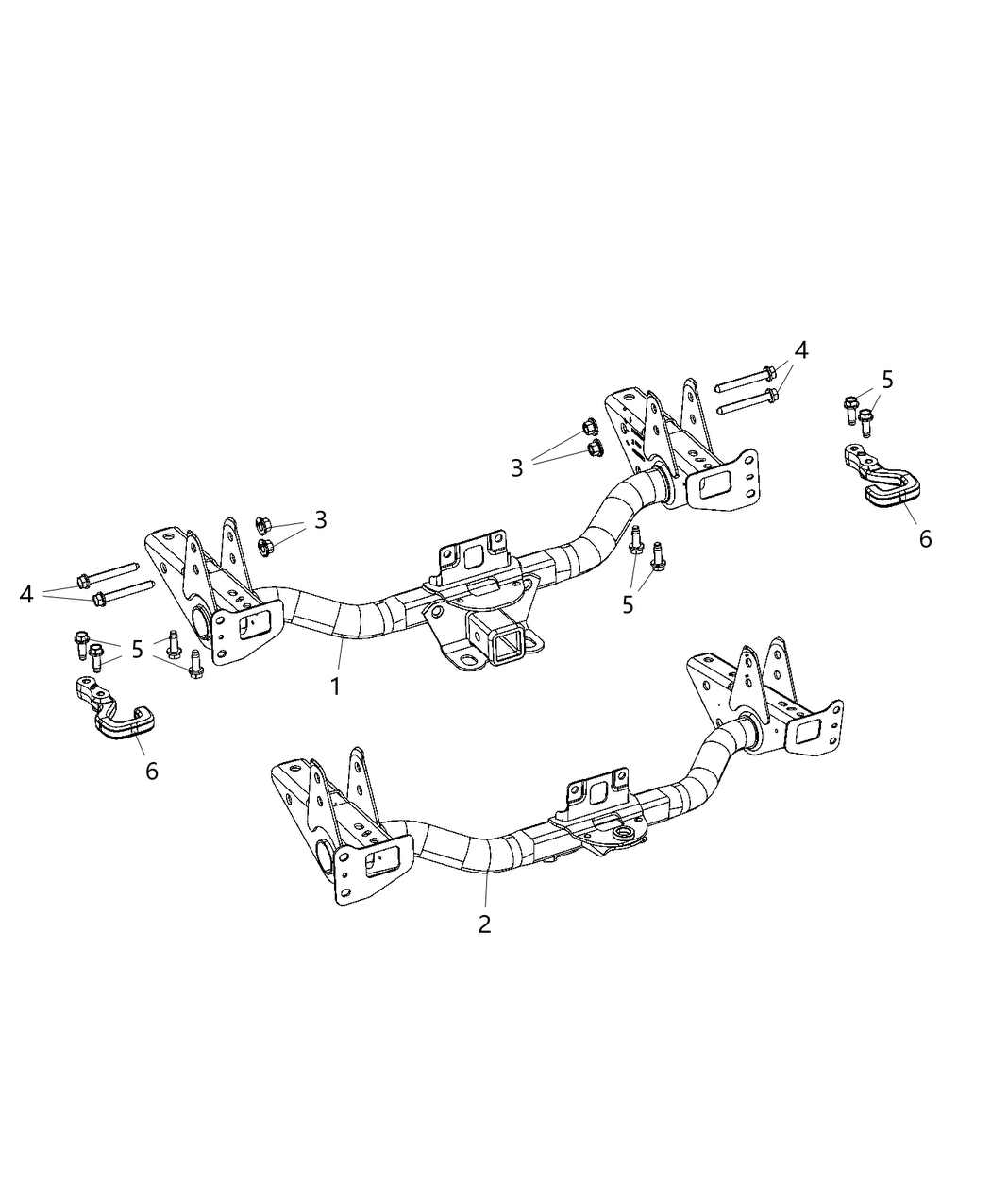 Mopar 68468059AA Hook-Tow