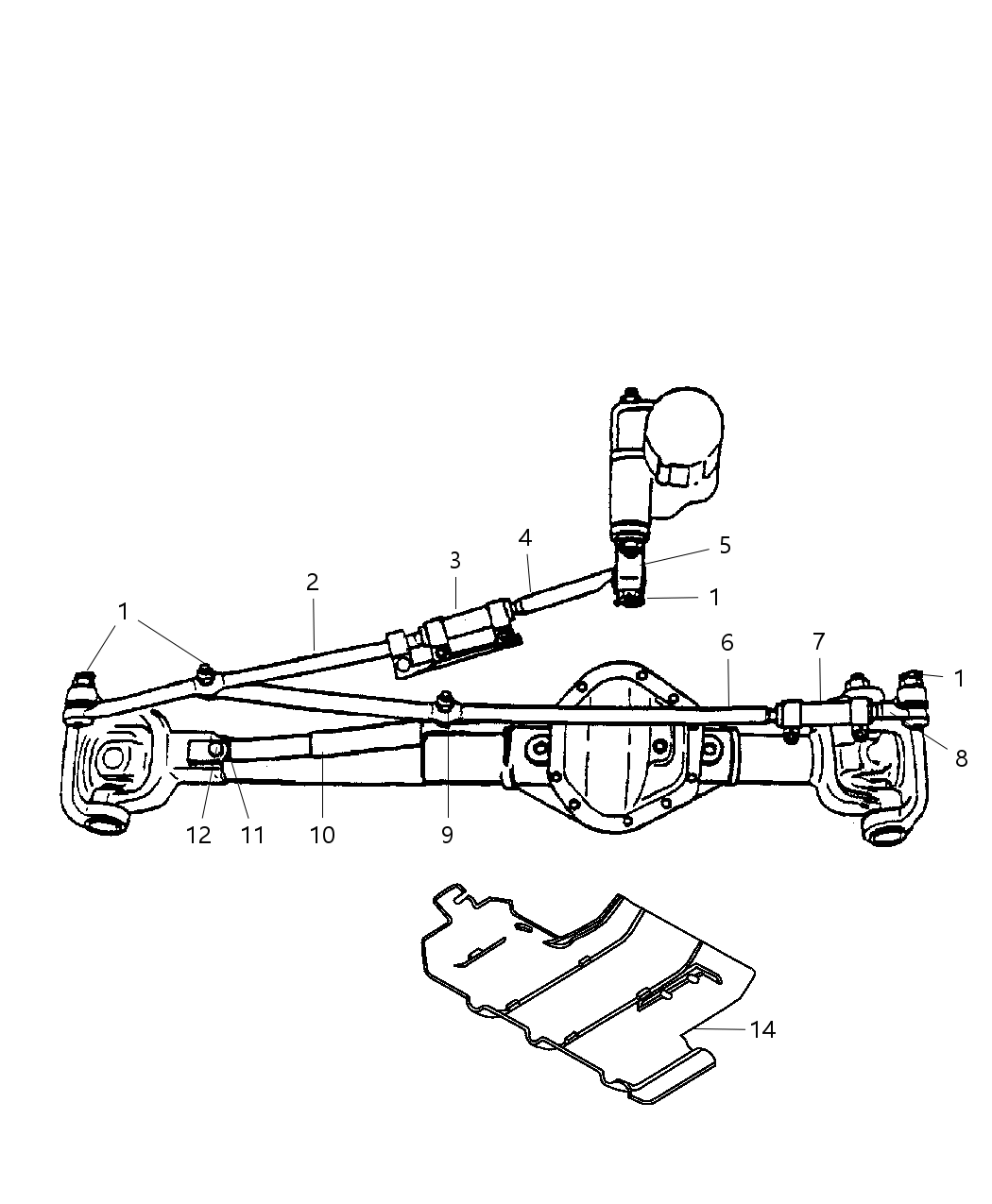 Mopar 52106909AD DAMPER-Steering