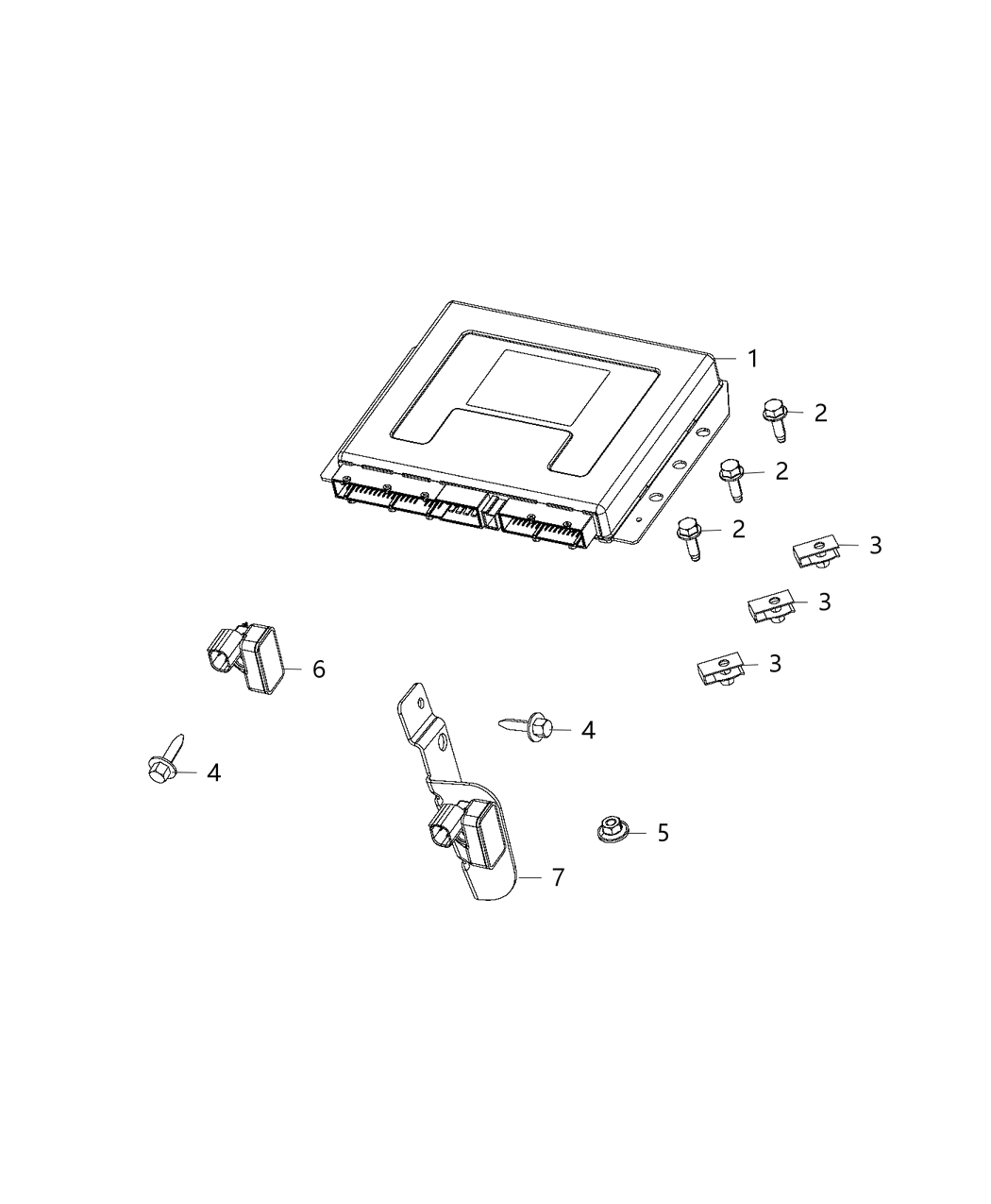 Mopar 68305564AA Module-Active DAMPENING