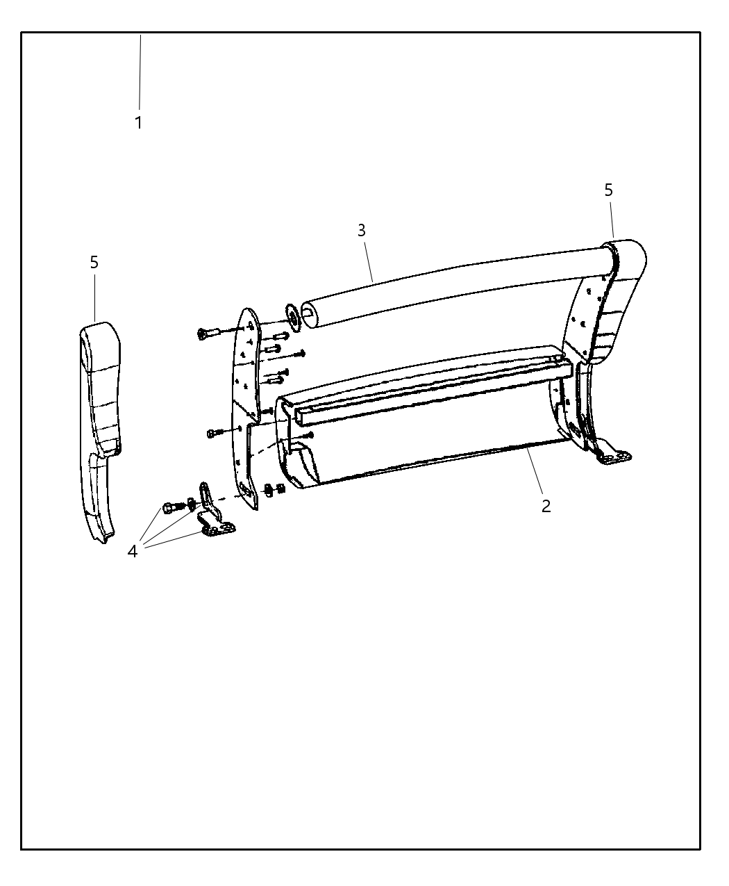 Mopar 82204591 Guard Kit-Grille