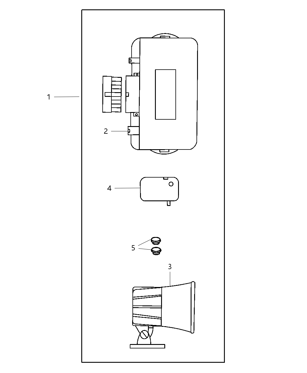 Mopar 82204216 Wiring Kit-Park And HEADLIGHT