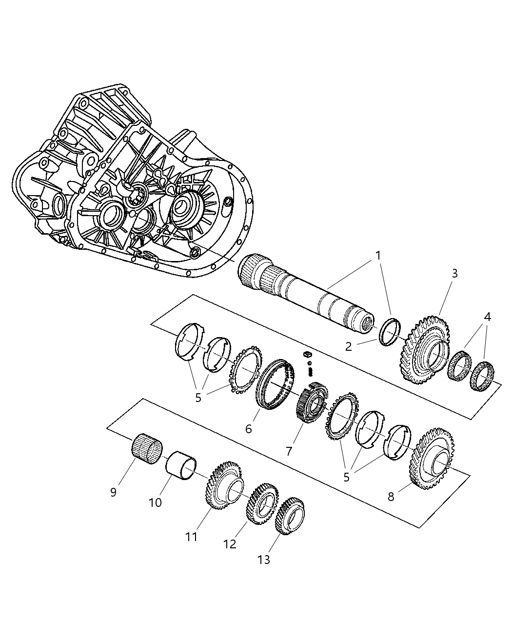 Mopar 5086064AA Gear-First