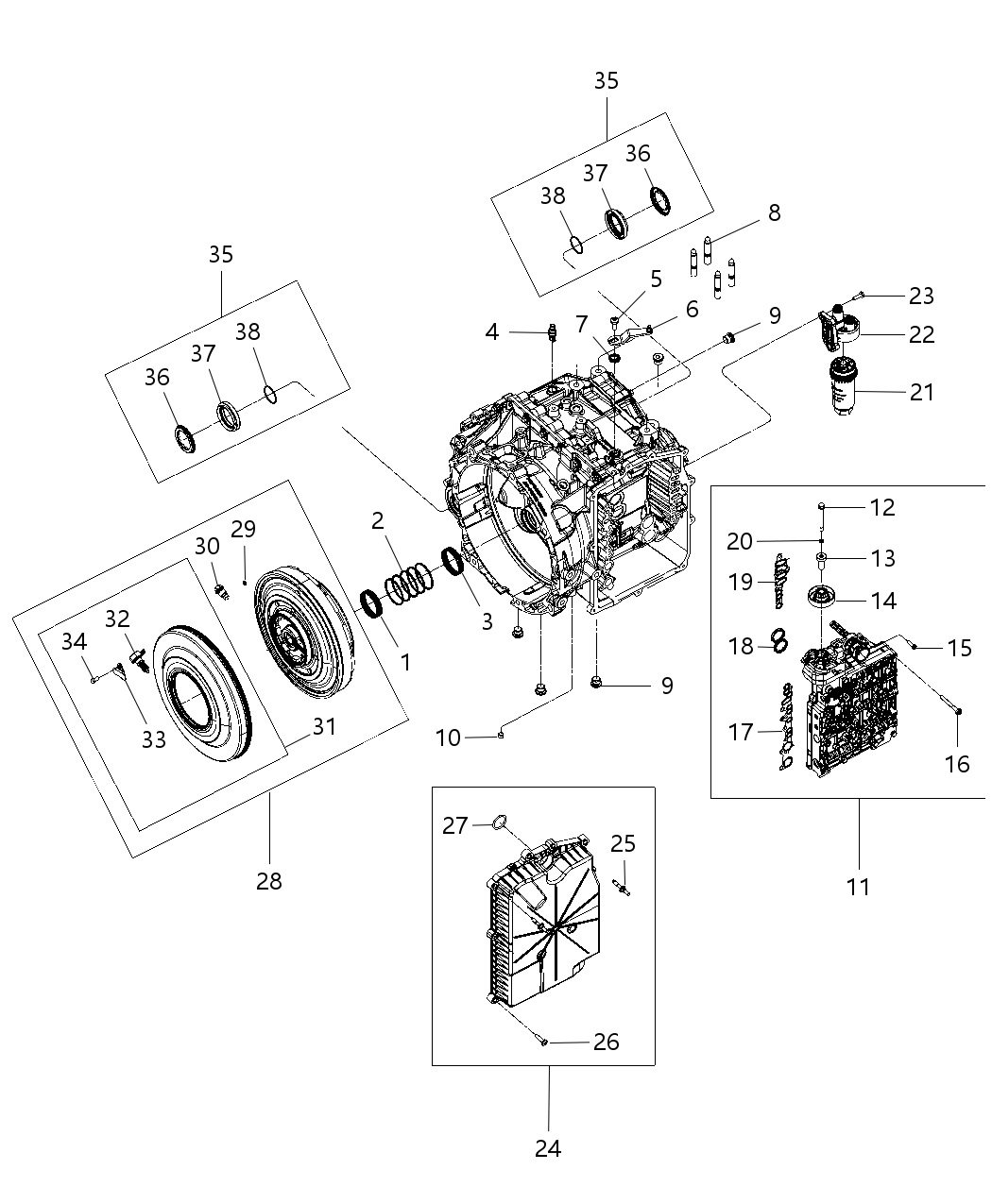 Mopar 68060444AB Cover-Clutch And DAMPER