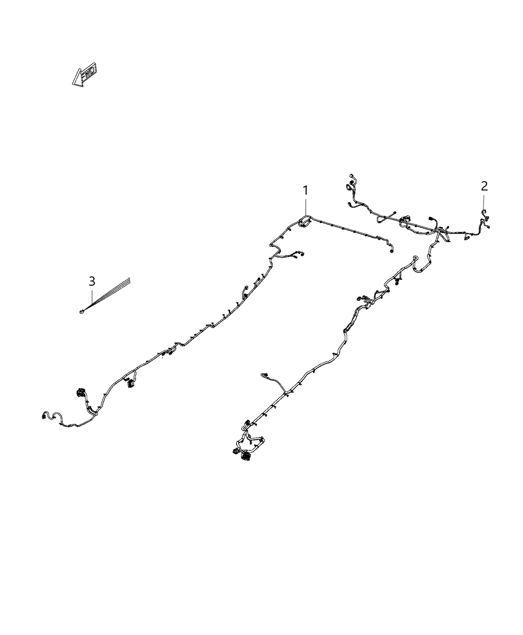 Mopar 68342884AC Wiring-Chassis