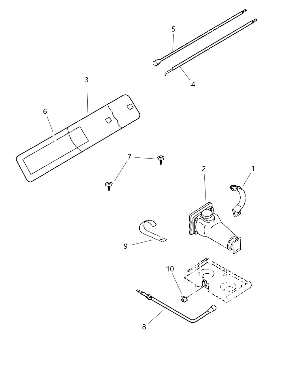 Mopar 52059185AA Clip